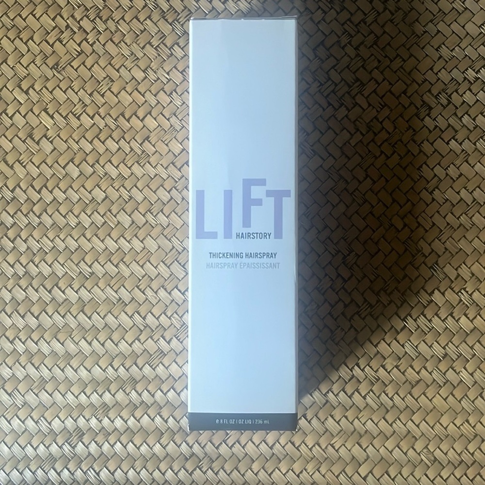 Hairstory Thickening Hairspray - New in box